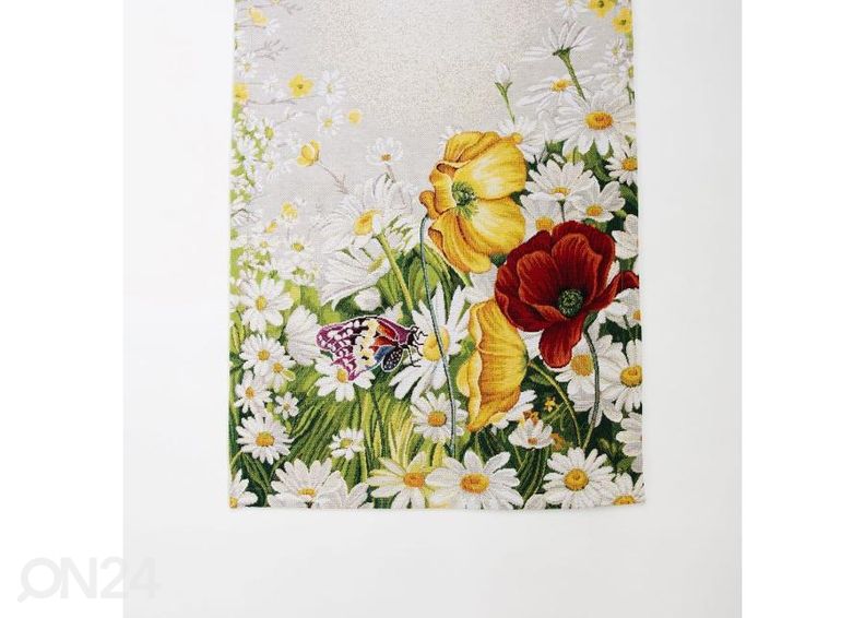 Скатерть из гобеленовой ткани Daisies 44x138 см увеличить