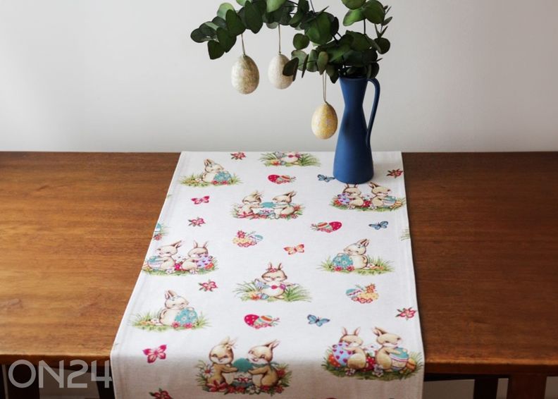Скатерть из гобеленовой ткани Ostern 45x177 см увеличить