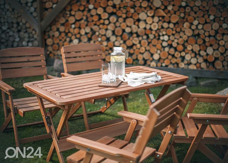 Складной садовый стол Heini 70x130 см увеличить