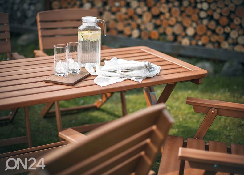 Складной садовый стол Heini 70x130 см увеличить