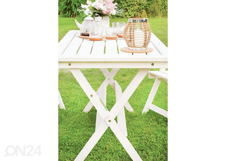 Складной садовый стол Heini 70x130 см увеличить