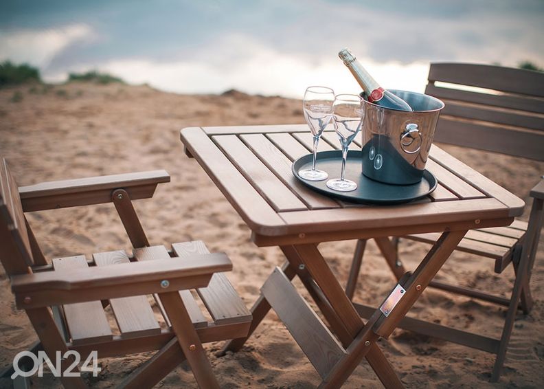 Складной садовый стол Heini 70x70 см увеличить