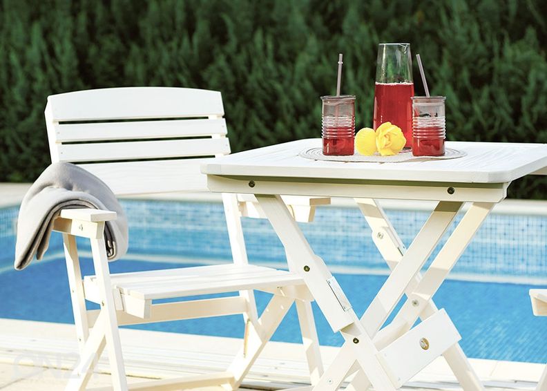 Складной садовый стол Heini 70x70 см увеличить