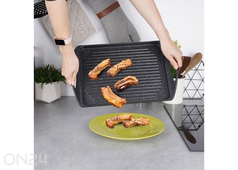 Сковорода-гриль Grande 42х27 см увеличить