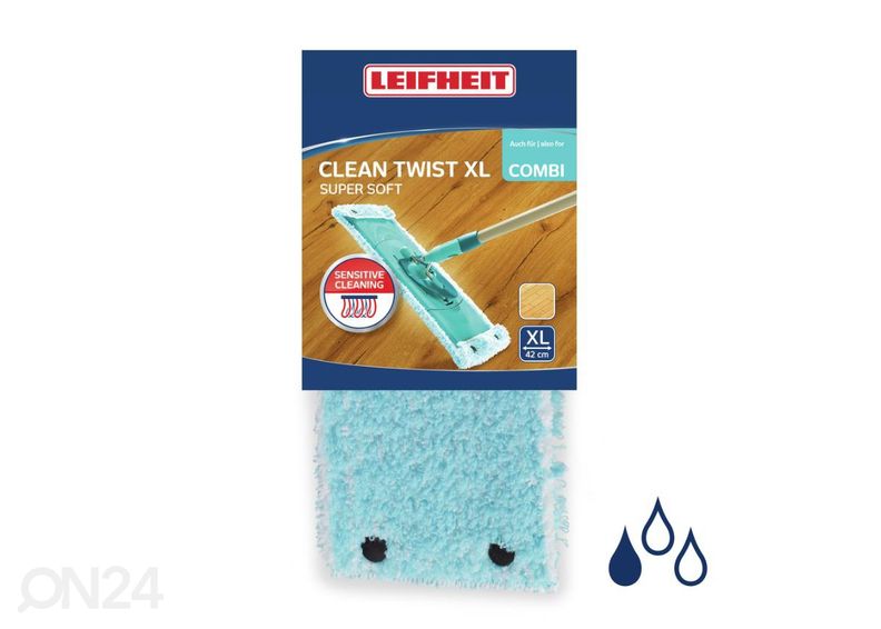 Сменная насадка для швабры Leifheit Twist XL Extra Soft увеличить