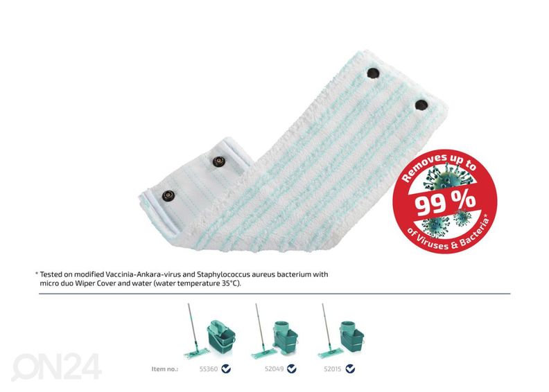 Сменная насадка для швабры Leifheit Twist XL MicroDuo увеличить