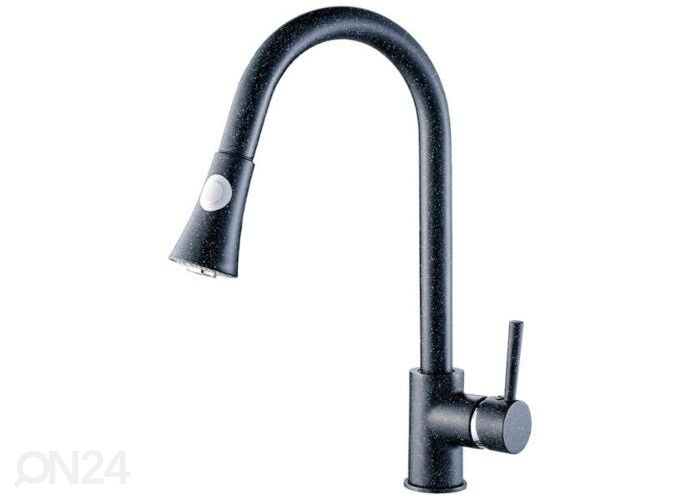 Смеситель для раковины Laveo Daru с выдвижным изливом, хром увеличить