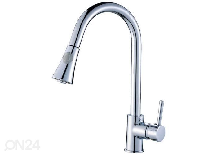 Смеситель для раковины Laveo Daru с выдвижным изливом, хром увеличить