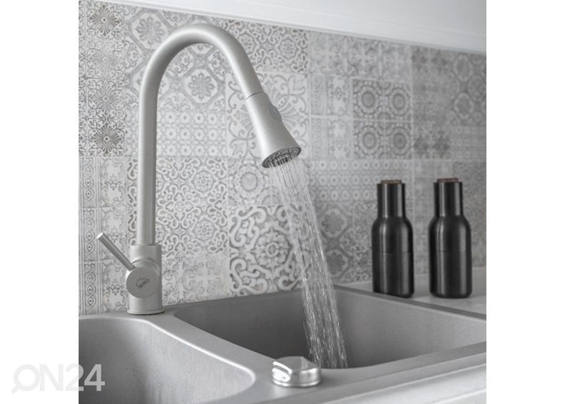 Смеситель для раковины Laveo Daru с выдвижным изливом, хром увеличить