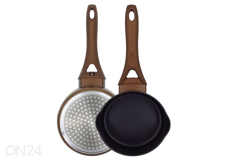 Сотейник с ручкой Natura Ø14 см со стеклянной крышкой увеличить