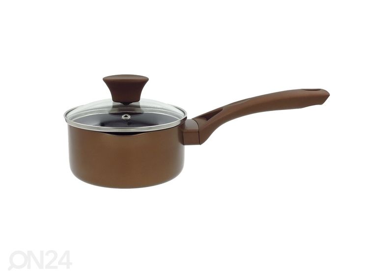 Сотейник с ручкой Natura Ø14 см со стеклянной крышкой увеличить