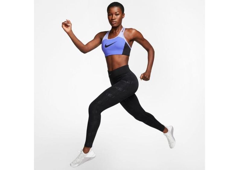 Спортивный бюстгальтер Nike WMNS Swoosh Logo W CJ5865-500 увеличить