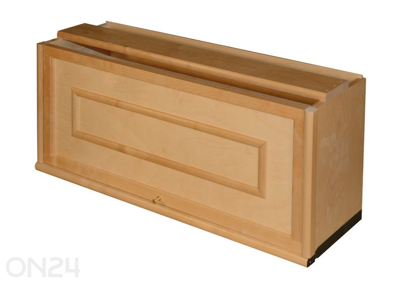 Средняя полка с деревянной дверью увеличить