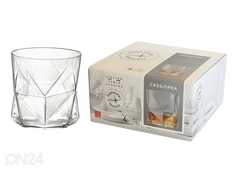 Стакан для напитков Bormioli Rocco Cassiopea 32 cl, 4 шт. увеличить