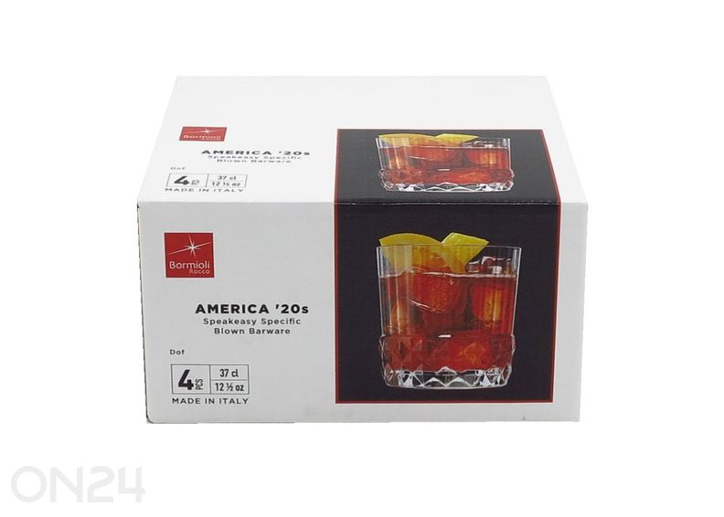 Стакан для питья America'20s 370 мл, 4 шт. увеличить