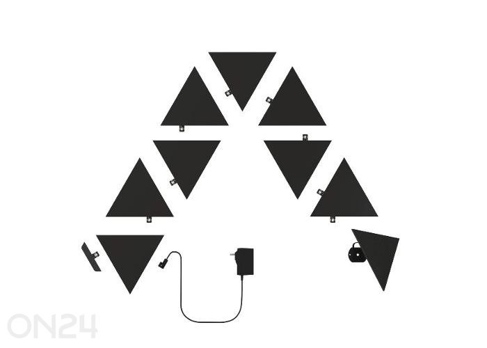 Стартовый комплект Nanoleaf Shapes Black Triangles (9 папнелей), черный увеличить