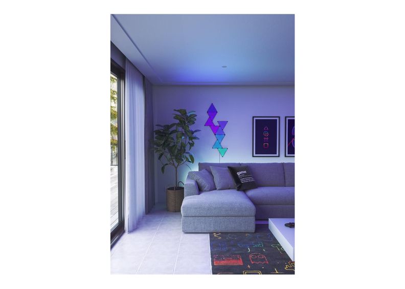 Стартовый комплект Nanoleaf Shapes Black Triangles (9 папнелей), черный увеличить