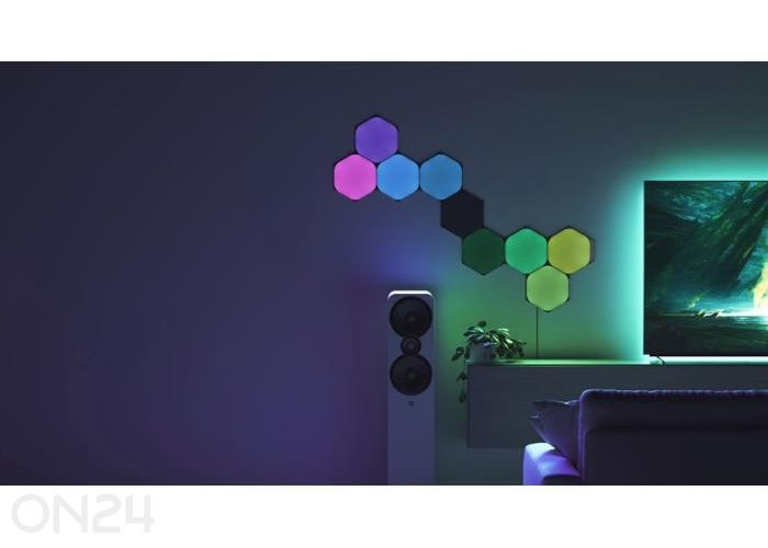 Стартовый набор Nanoleaf Shapes Black Hexagons (9 панелей), черный увеличить