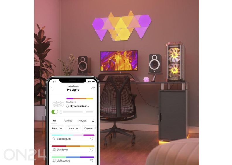 Стартовый набор Nanoleaf Shapes Triangles (15 панелей) увеличить
