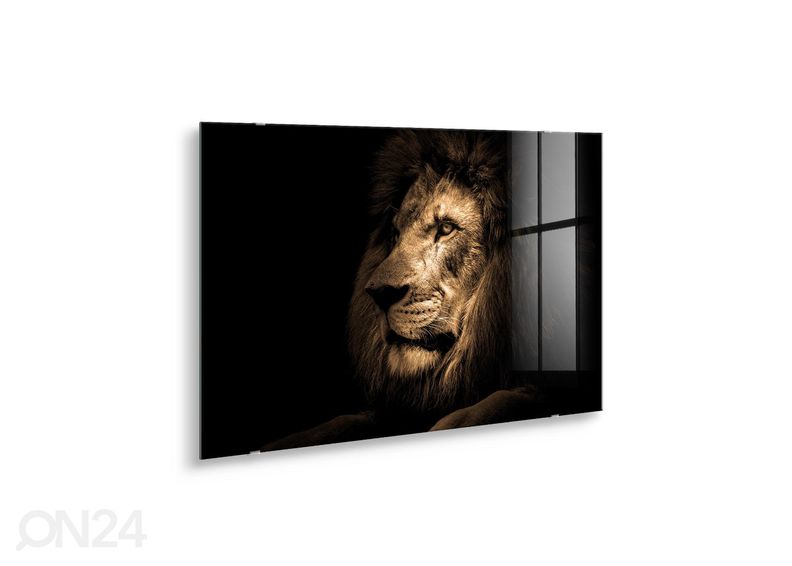 Стеклянная картина Lion 100x70 см увеличить