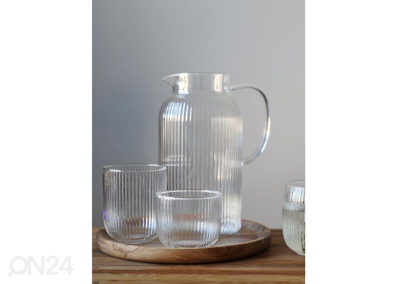 Стеклянная кружка Justine 400 мл, 4 шт увеличить