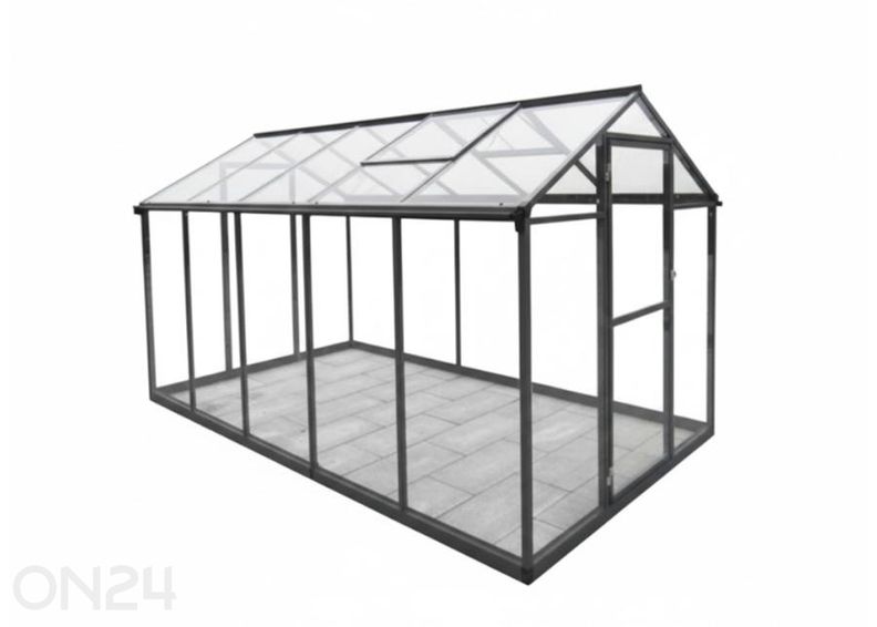 Стеклянная теплица 4,3 м² увеличить