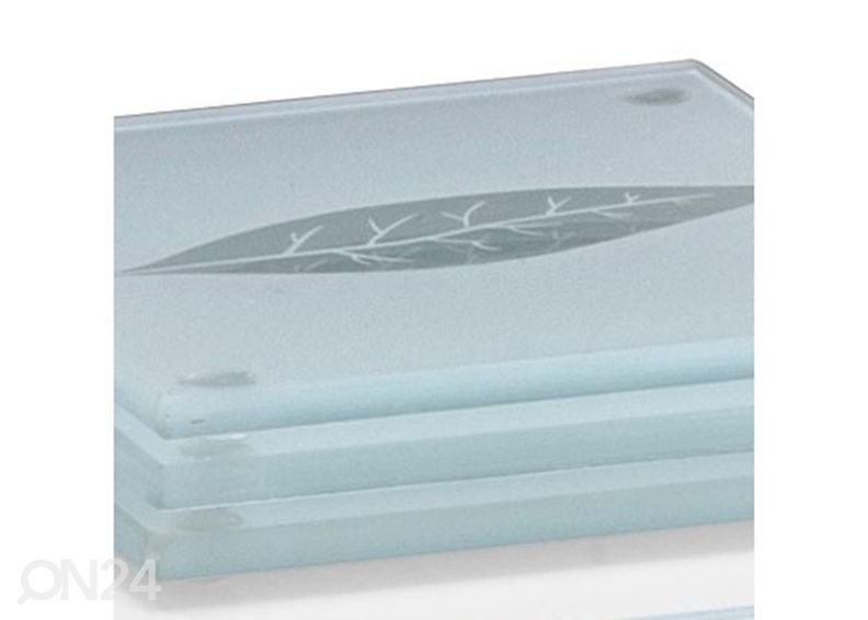 Стеклянные подставки 4 шт. увеличить