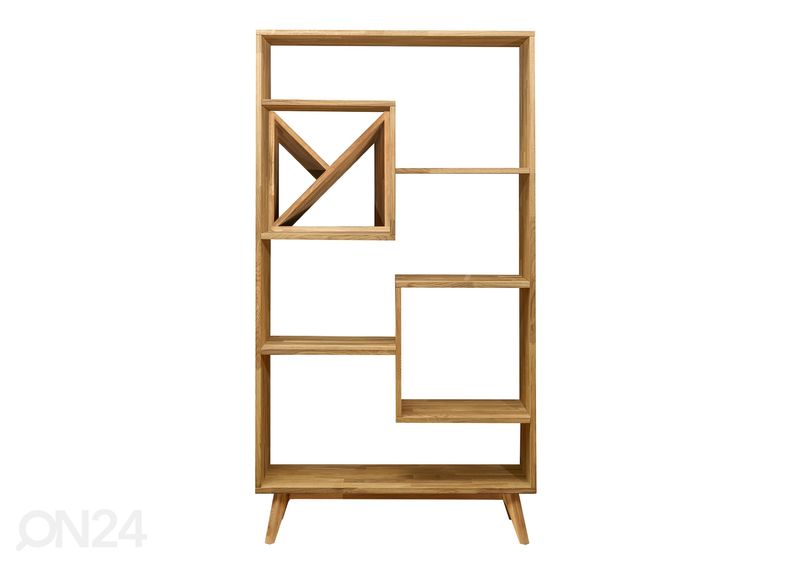 Стеллаж из древесины дуба Scan 100 cm, дуб увеличить