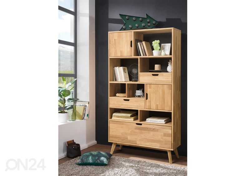 Стеллаж из массива дуба Scan 3 увеличить