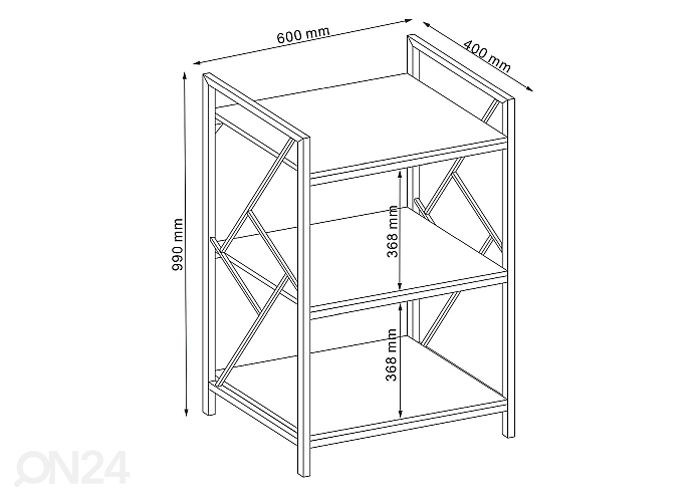 Стеллаж увеличить