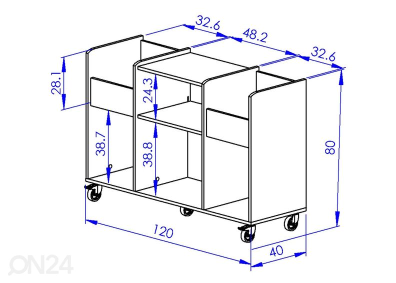 Стеллаж Chicago увеличить