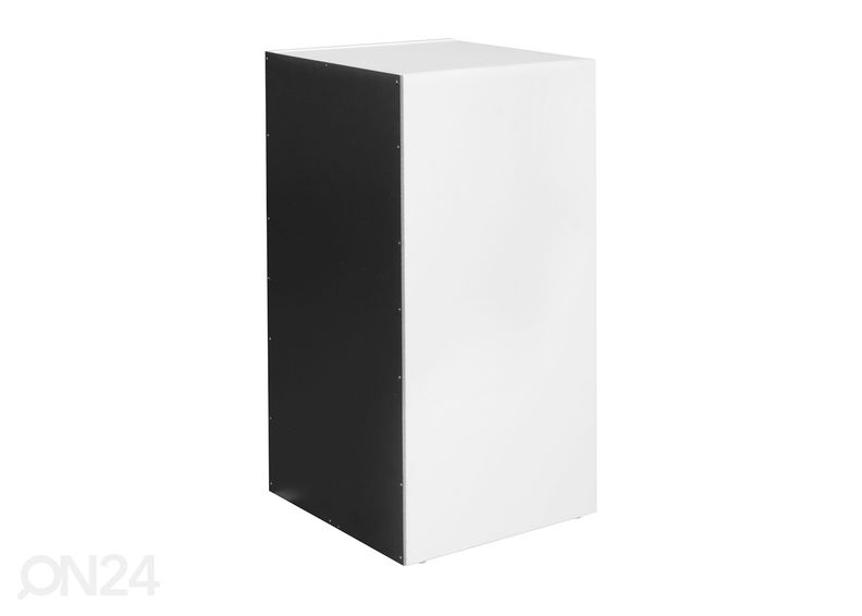 Стеллаж Klara, белый/чёрный увеличить