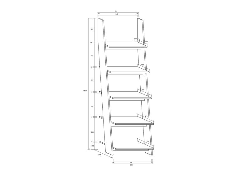 Стеллаж Mallow 60 cm увеличить