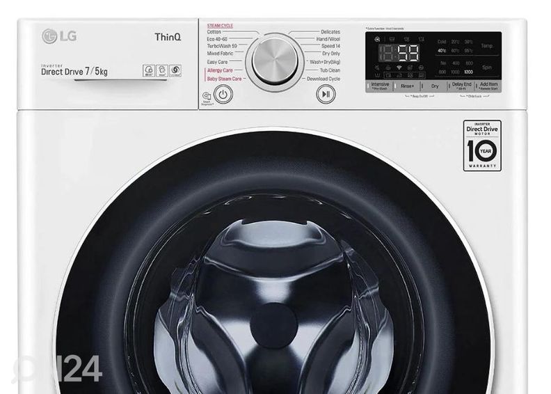 Стиральная машина с сушилкой LG увеличить