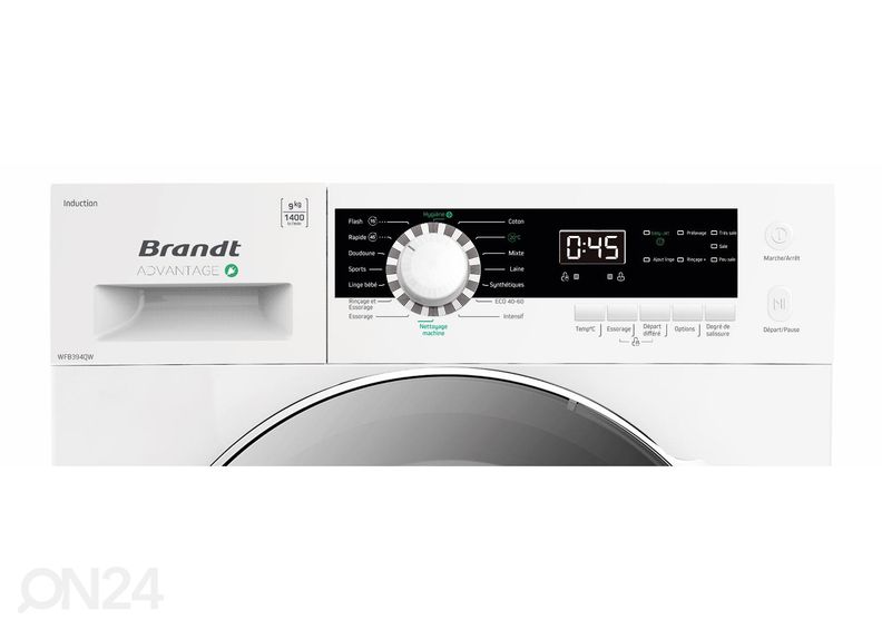 Стиральная машина Brandt WFB394QW увеличить