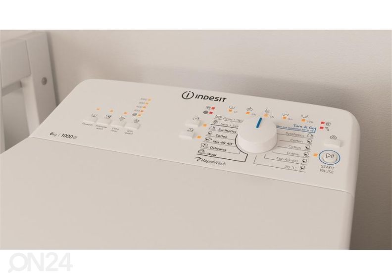 Стиральная машина Indesit BTWL60400EEN с вертикальной загрузкой увеличить