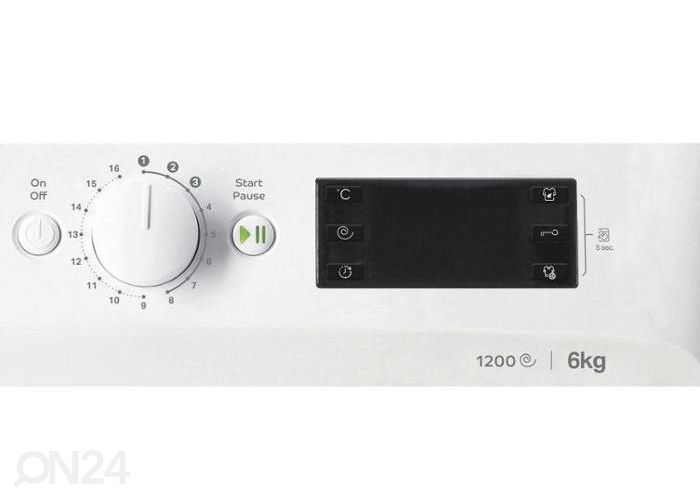 Стиральная машина Indesit MTWSE61252WKEE увеличить