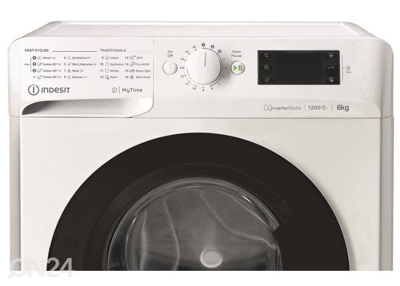 Стиральная машина Indesit MTWSE61294WKEE увеличить