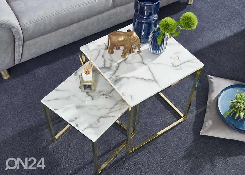 Столики Marmor, белый 2 шт увеличить