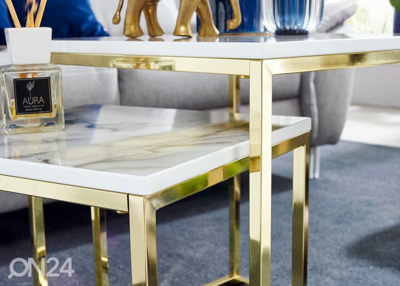 Столики Marmor, белый 2 шт увеличить