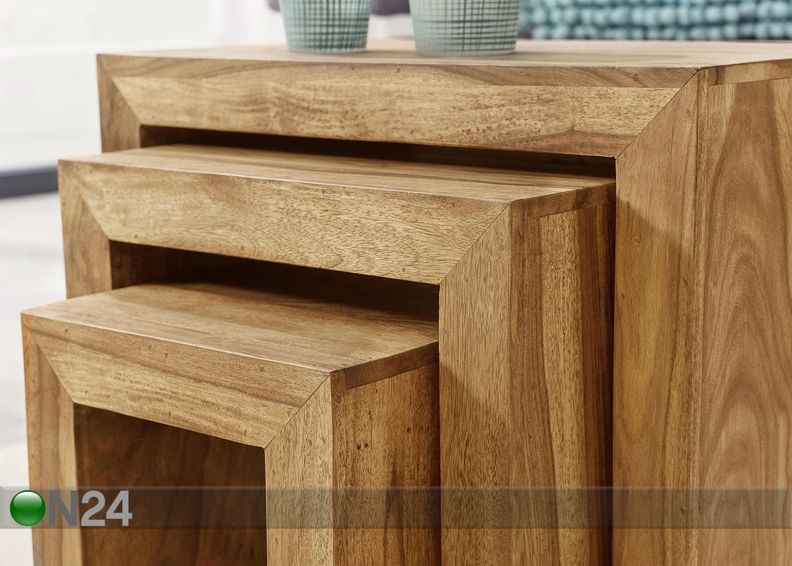 Столики Mumbai 3 шт, акация увеличить