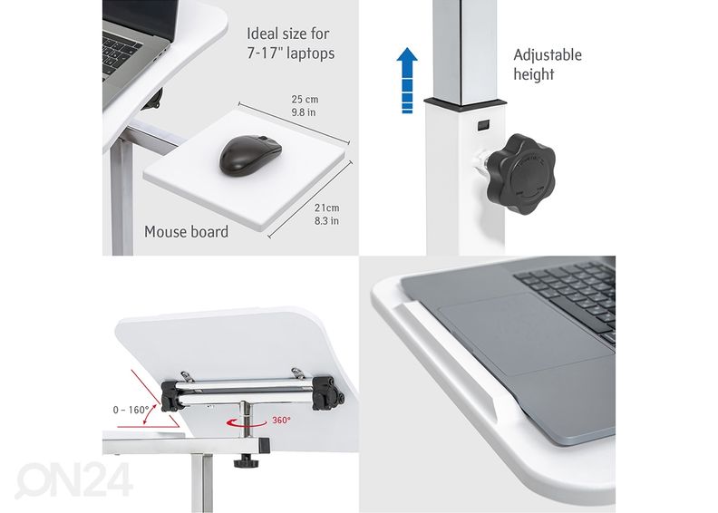 Столик/подставка для ноутбука Tatkraft Bianca увеличить
