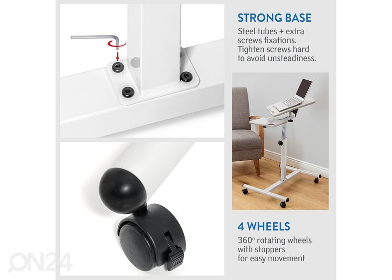 Столик/подставка для ноутбука Tatkraft Bianca увеличить