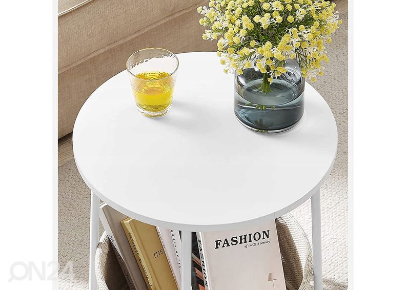 Столик с корзиной Oskar, белый увеличить