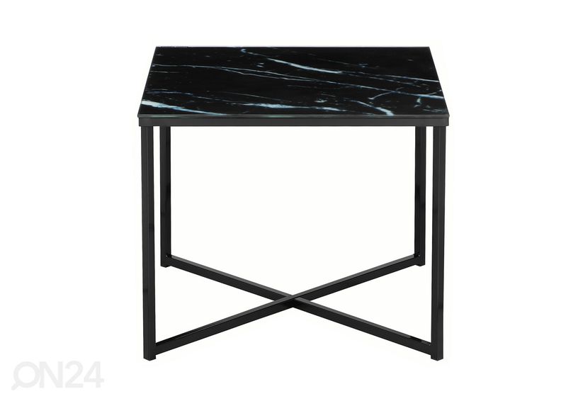 Столик 50x50 см, черный увеличить