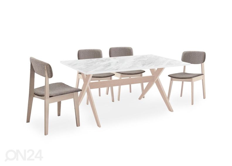 Стол Sorrento 90x150 см, белый бук увеличить