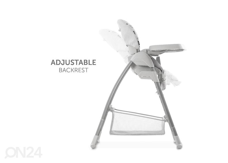 Стульчик для кормления и кресло-качалка Hauck Comfort Sit N Relax 3in1 Nordic серый увеличить