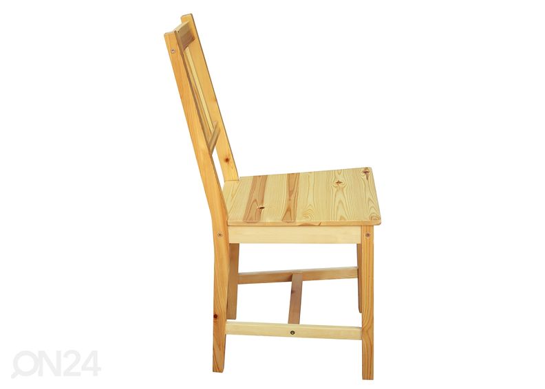 Стулья 2 шт, натуральный увеличить
