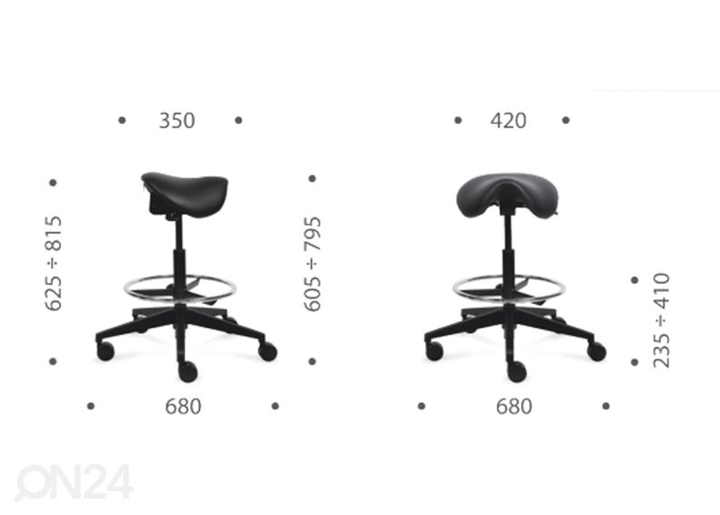 Стул-седло Texas Task Chair увеличить
