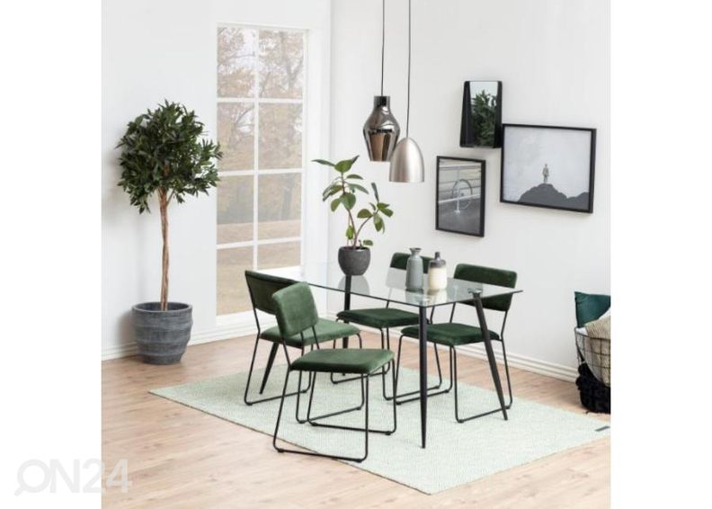 Стул Corelia тёмно-зелёный увеличить